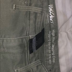 High waisted jeggings